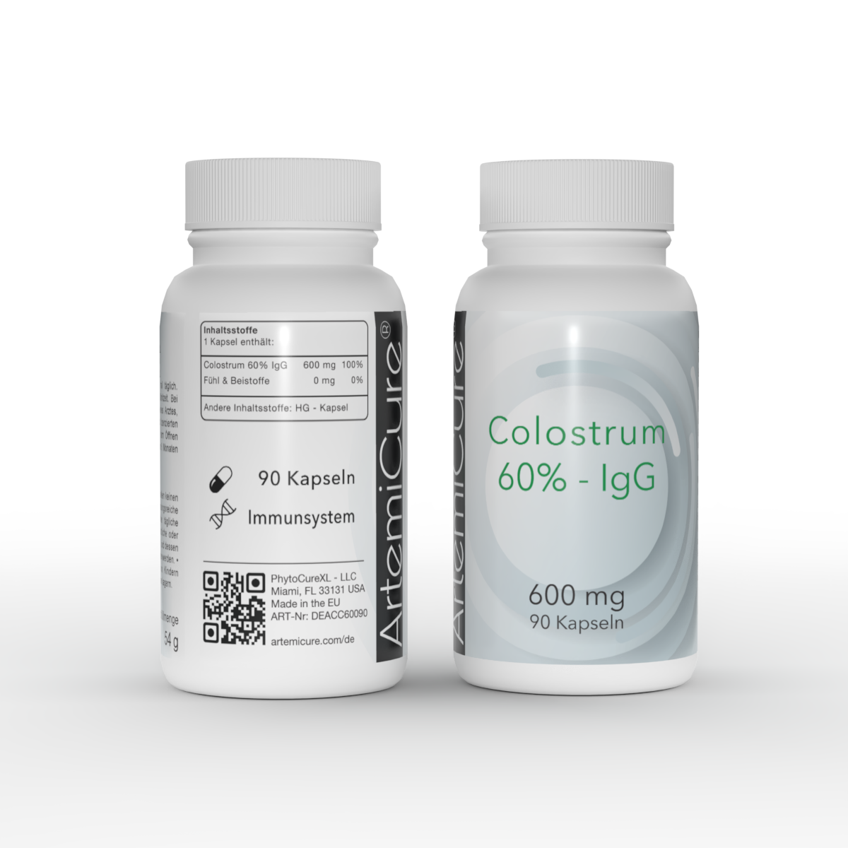 Colostrum 60% IgG - 90 Kapseln