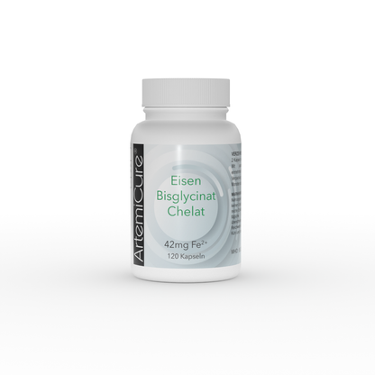 Eisen-Bisglycinat-Chelat - 120 Kapseln