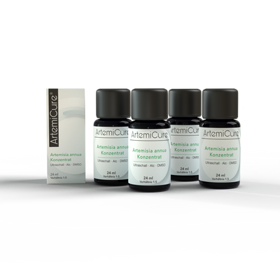 4 Flaschen - Artemisia annua - Konzentrat - 96ml
