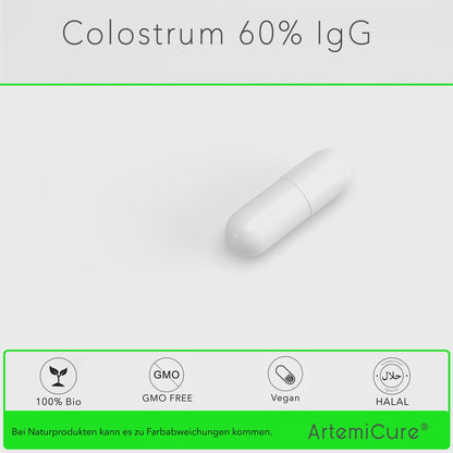Colostrum 60% IgG - 90 Kapseln